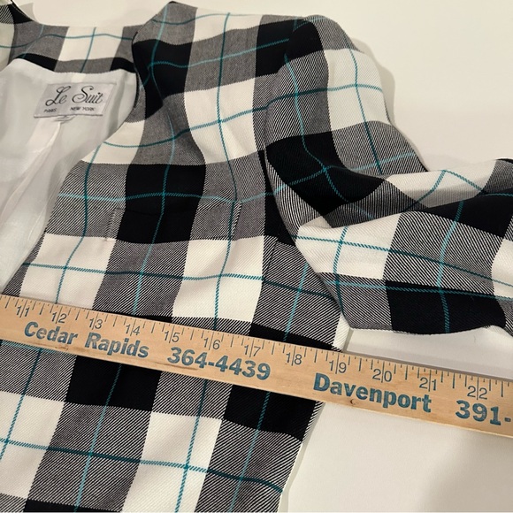 STYLE BUNDLE Women’s Vintage Bold Colorful Blazer Dress Shirt Print Red BW M L - Picture 14 of 16